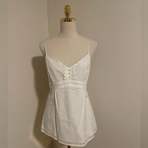 🚨NWT loft white‎ top